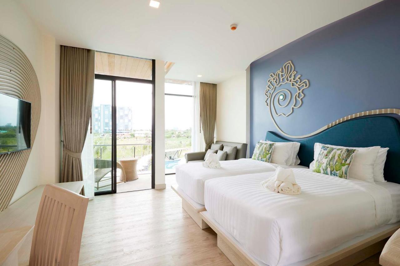 Elmas Cha Am Design Hotel Csaam Kültér fotó